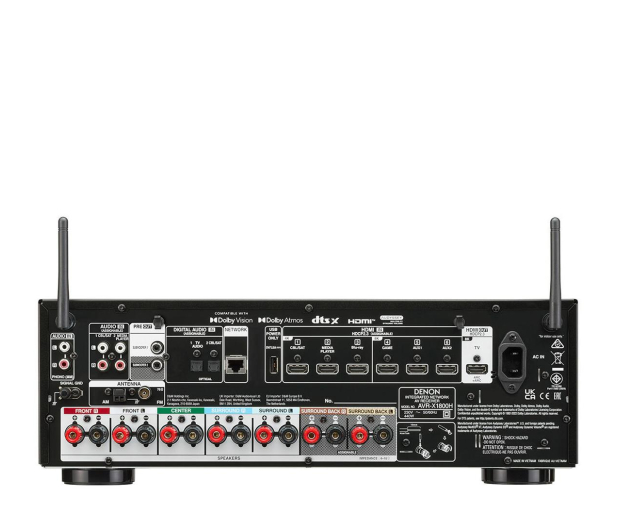 Denon AVR-X1800H Dolby Atmos - DTS:X - 1229179 - zdjęcie 4